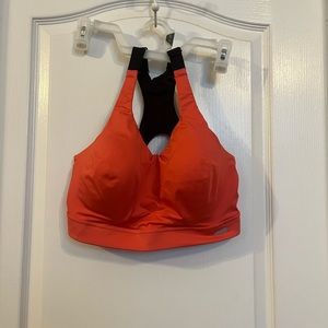 Avia sports bra 36DD. Orange/Black